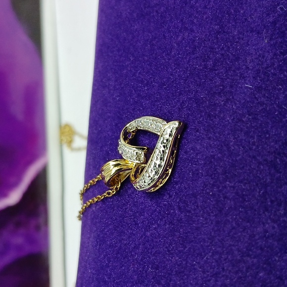 S3A4F035FW-10  SS/18K Rhodium Diamond Accent Chain - Picture 4 of 9